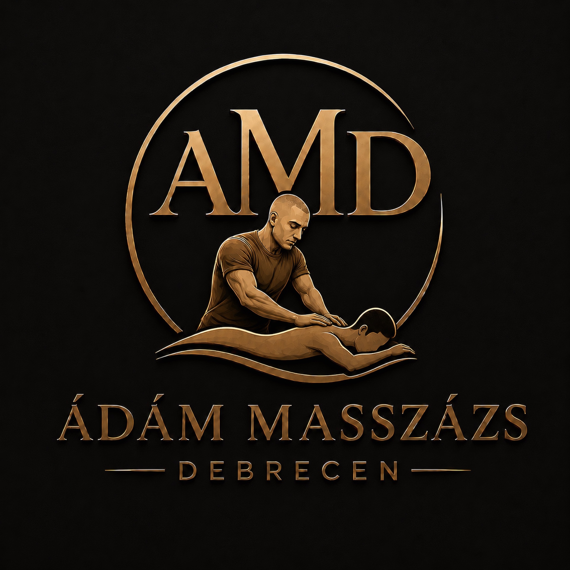 Ádám Masszázs Debrecen logó